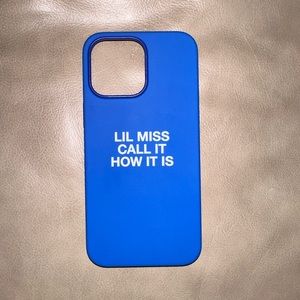 RARE BRAND NEW IAAB TOUR PHONE CASE 14 PRO MAX LIL MISS CALL IT HOW IT IS DRAKE